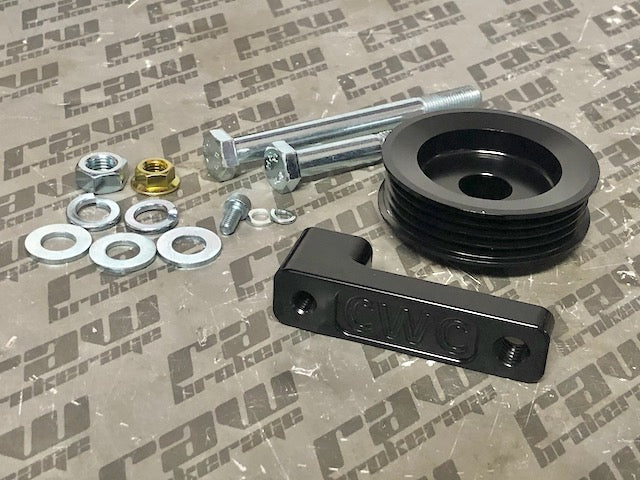 CWC Billet LS Alternator Kit for Nissan RB20 RB25 RB26