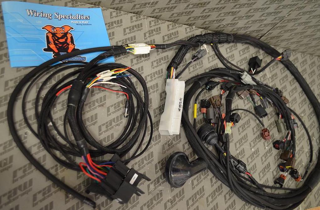 Wiring Specialties RB26DETT Into S14 240sx PRO SERIES Wiring Harness Combo