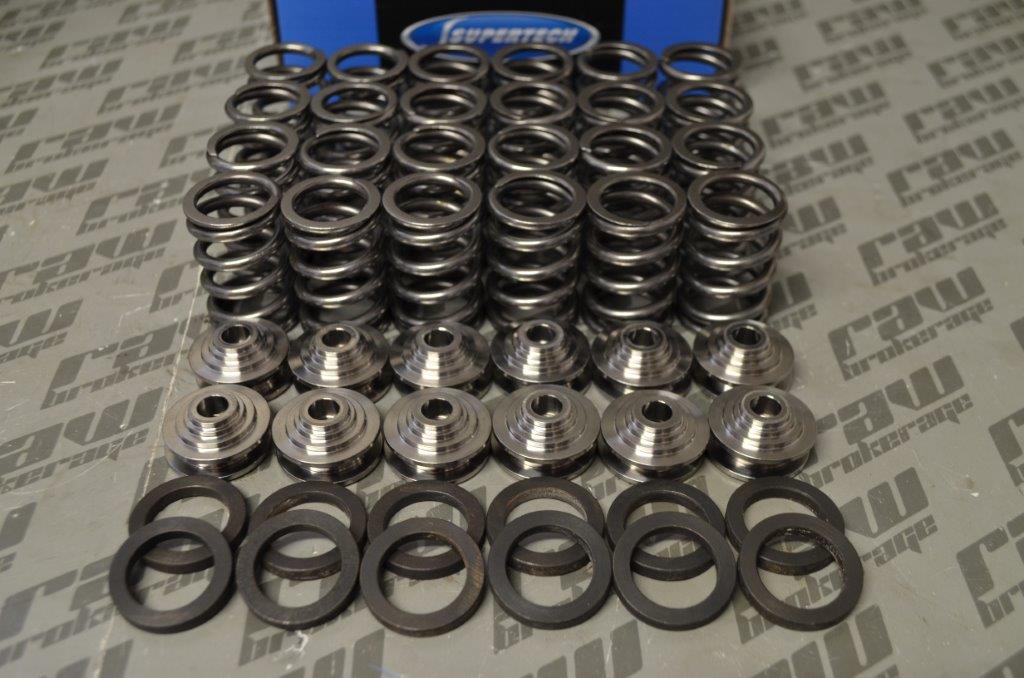 Supertech 2081 Single Valve Spring Kit w/ Titanium Retainers for Nissan RB20DET (for Hydraulic Lifters)