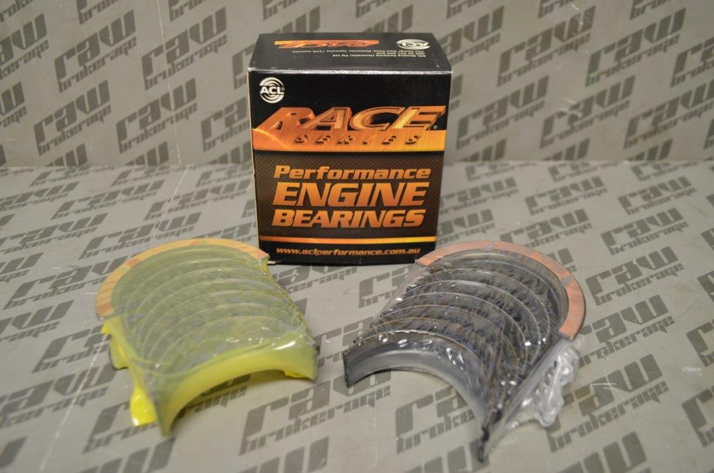 ACL 7M2394HX-STD Race Series Main Bearing Set (+0.001” Extra) - Nissan RB20 RB25 RB30