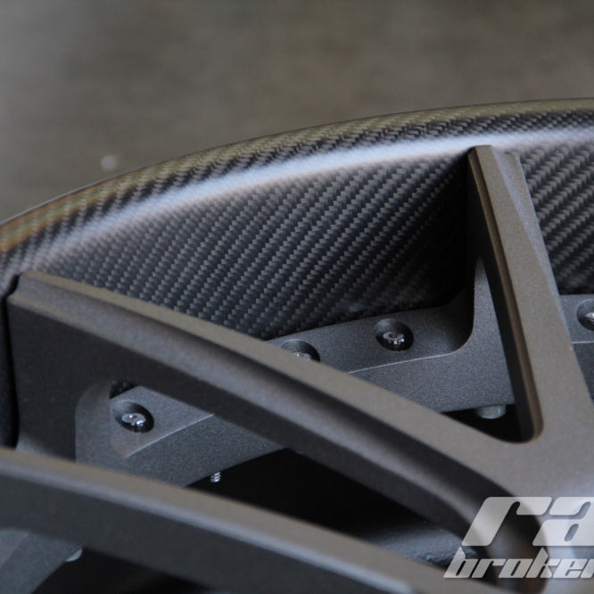 Donnie's 240z wheels... carbon edition