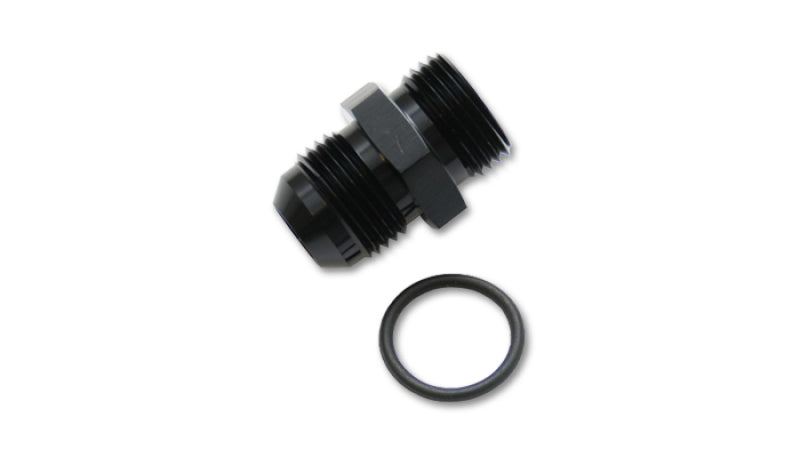 Vibrant -3 Male AN x -6 Male ORB Flare Straight Adapter w/O-Ring