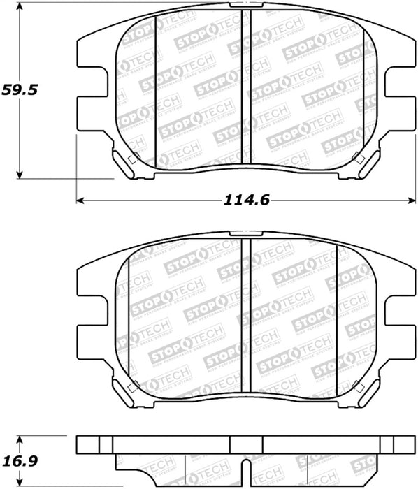 StopTech Street Brake Pads