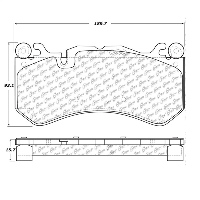 StopTech Mercedes Benz Front Street Touring Brake Pads