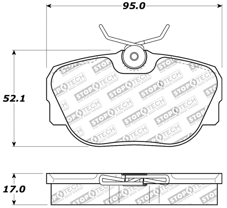 StopTech Performance Brake Pads