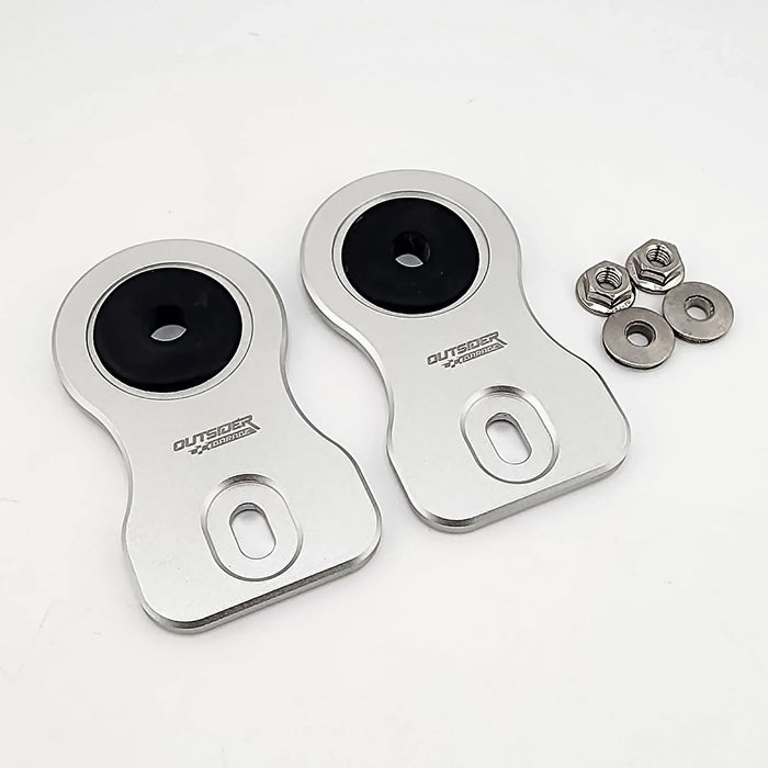 Outsider Garage Nissan R-Chassis Flat Top Radiator Mounts