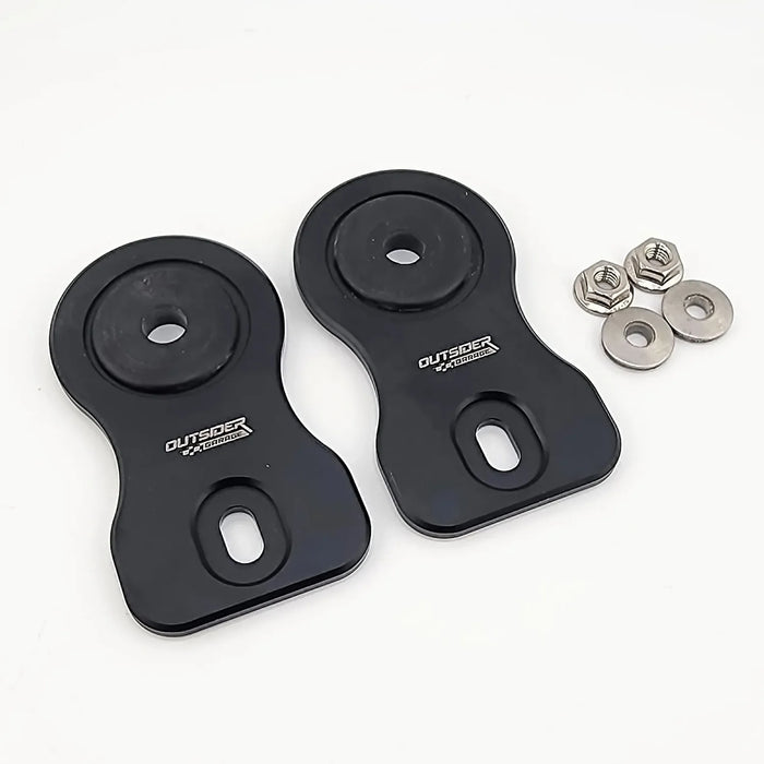 Outsider Garage Nissan R-Chassis Flat Top Radiator Mounts