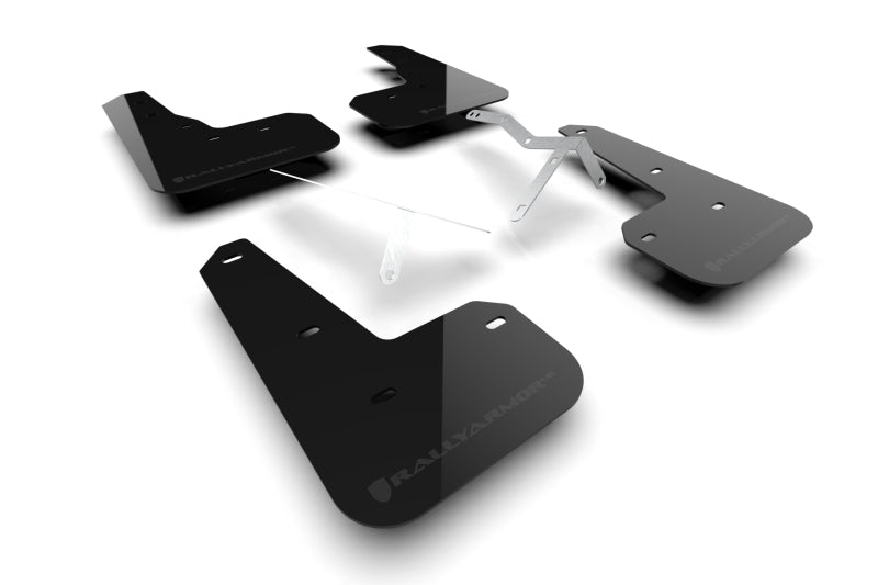 Rally Armor 23-26 Acura Integra Type S Black Mud Flap w/Dark Grey Logo