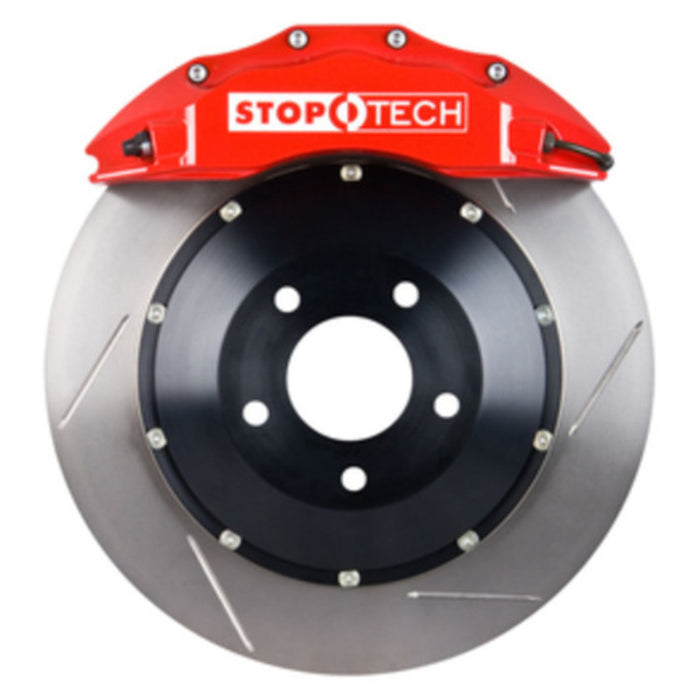 StopTech 07-09 Escalade/Suburban/Tahoe/Yukon Rear BBK w/ Red ST-60 Calipers Slotted 380x32mm Rotors