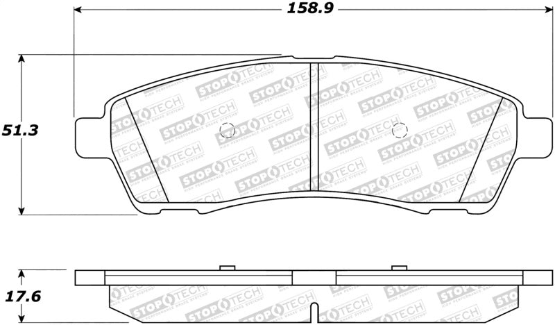 StopTech Street Brake Pads