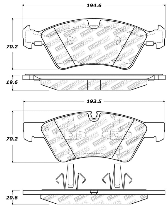 StopTech Performance Brake Pads