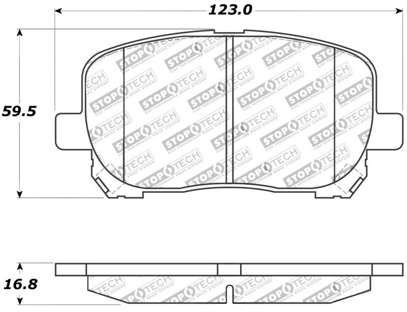 StopTech Performance Brake Pads