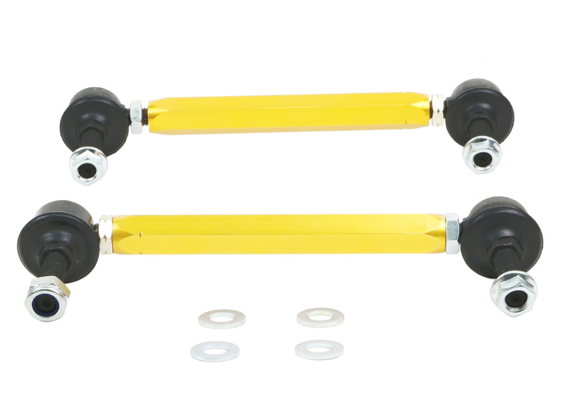 Whiteline Universal Swaybar Link Kit-Heavy Duty Adj Steel Ball w/ 10mm Ball/Ball