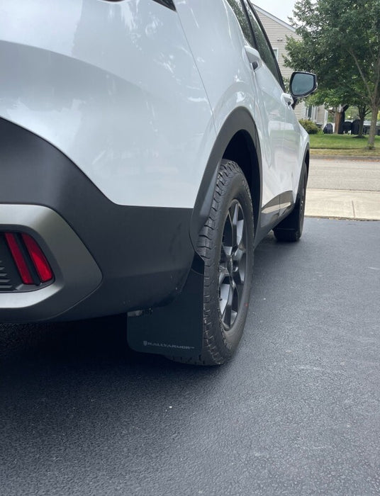 Rally Armor 23-24 Kia Sportage Black UR Mud Flap w/ Red Logo