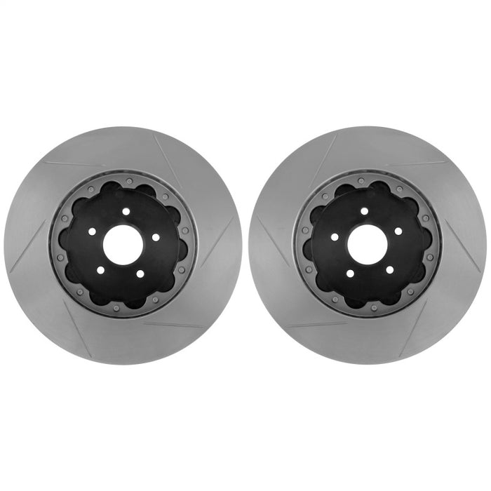 StopTech 03-08 Nissan 350Z / Infiniti G35 w/ Brembo AeroRotor Slotted Rear Rotor Pair