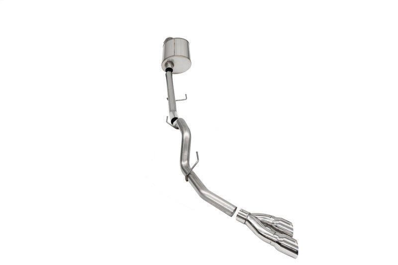 Corsa 2021-2025 Ford F-150 Regular Cab/ 8in Bed 5.0L V8 Sport Cat-Back Single Side Exit-Polished