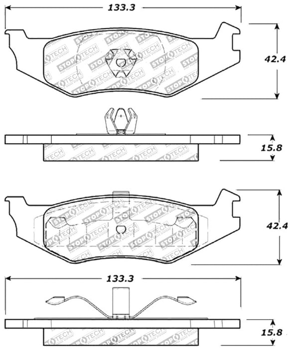 StopTech Performance Brake Pads