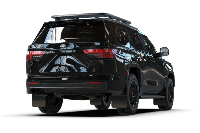 Rally Armor 23-26 Toyota Sequoia Black UR Mud Flap Grey Logo