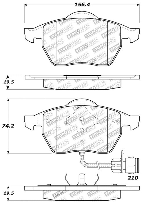 StopTech Performance Brake Pads