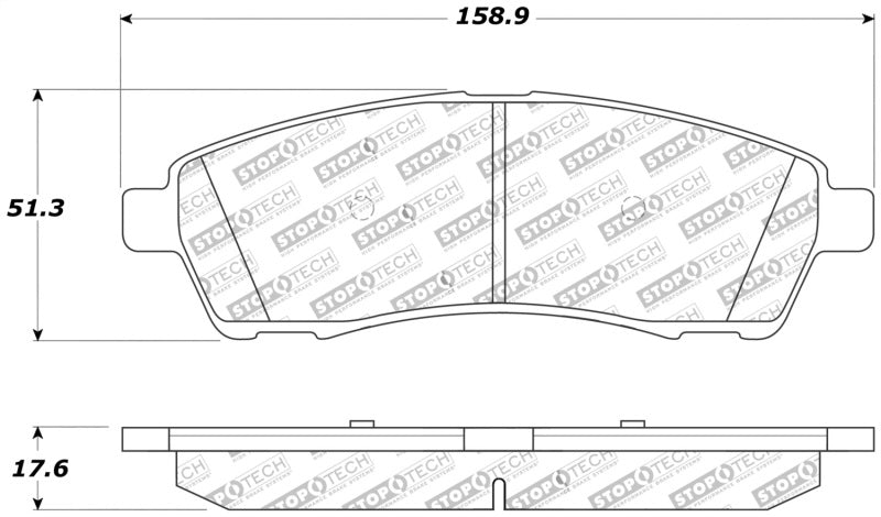 StopTech Performance Brake Pads