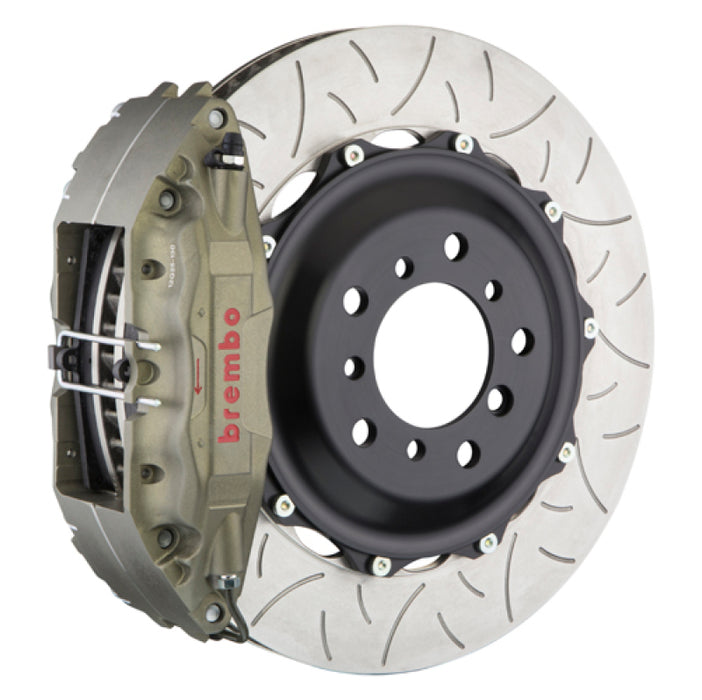 Brembo 99-04 996 (Excl. PCCB) PISTA Fr Race BBK 4Pist Cast 2pc 355x32x53a 2pc Rotor T3-Clear HA