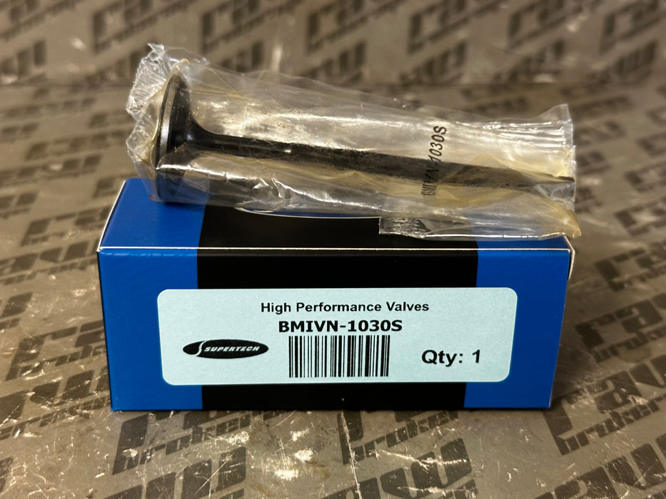 Supertech BMIVN-1030S BMW M50/52 Single Groove Intake valve 33x5.97x106.10mm/ SS/Blk. Nitrided/Stk.size