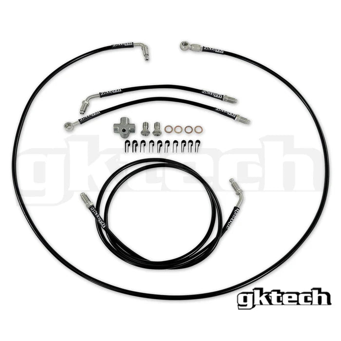 GkTech Stainless Steel Braided Teflon Lined ABS Delete Kit *Clearance*