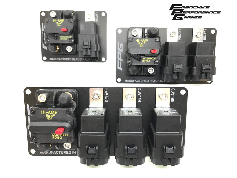 FPG Single Twin Triple Relay Wiring Kits with Circuit Breaker