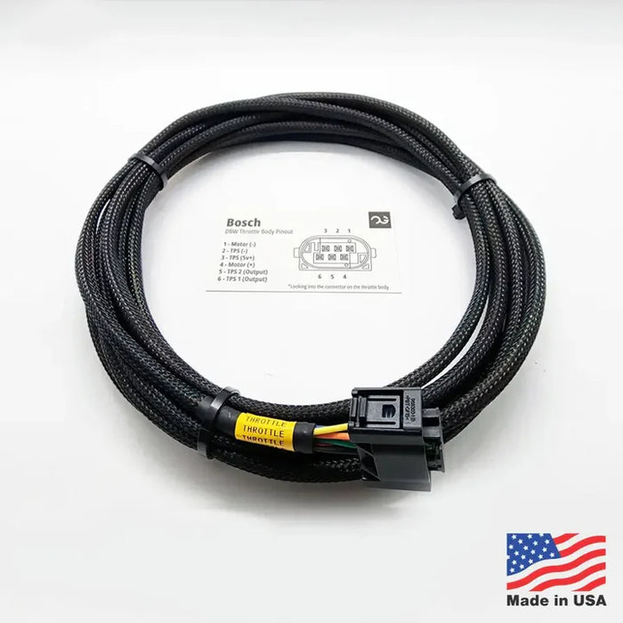 Outsider Garage Bosch DBW Throttle Body Harness - 14ft Unterminated