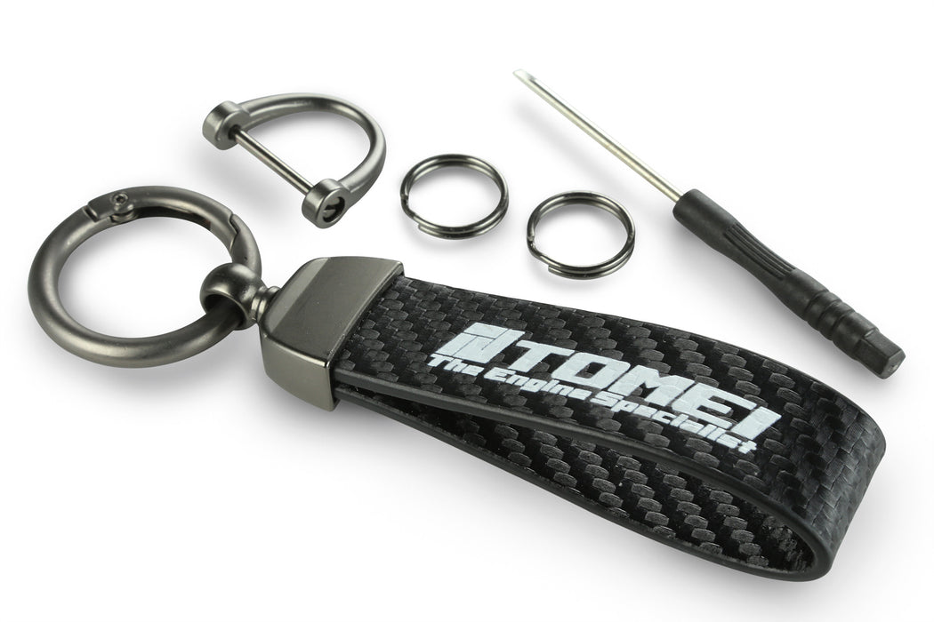Tomei Keychain Carbon