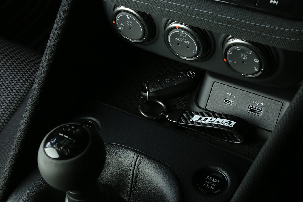 Tomei Keychain Carbon