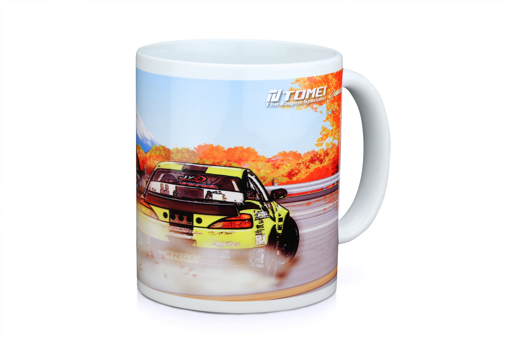 Tomei Mug White S15/R35 Autumn Hakone Touge