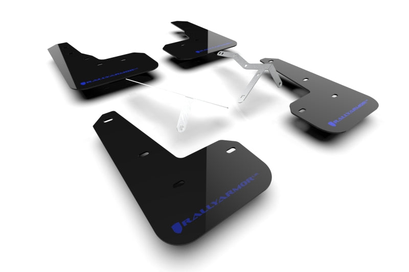 Rally Armor 23-26 Acura Integra Type S Black Mud Flap w/Blue Logo