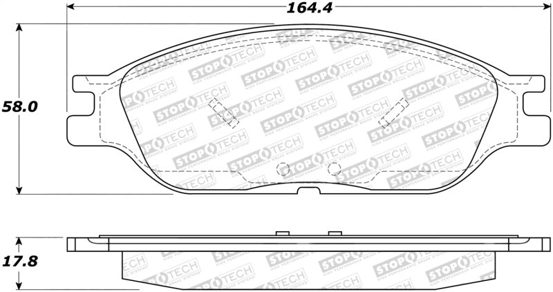 StopTech Street Brake Pads