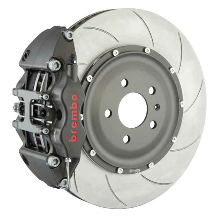 Brembo 14+ 991 Turbo/Turbo S PISTA Front Race BBK 6 Pist Forged380x34x6 5a 2pc Rotor T5-Clear HA