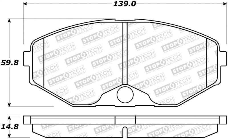 StopTech Street Brake Pads