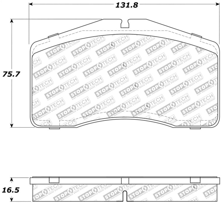 StopTech Performance 92-98 Porsche 911 Front Brake Pads