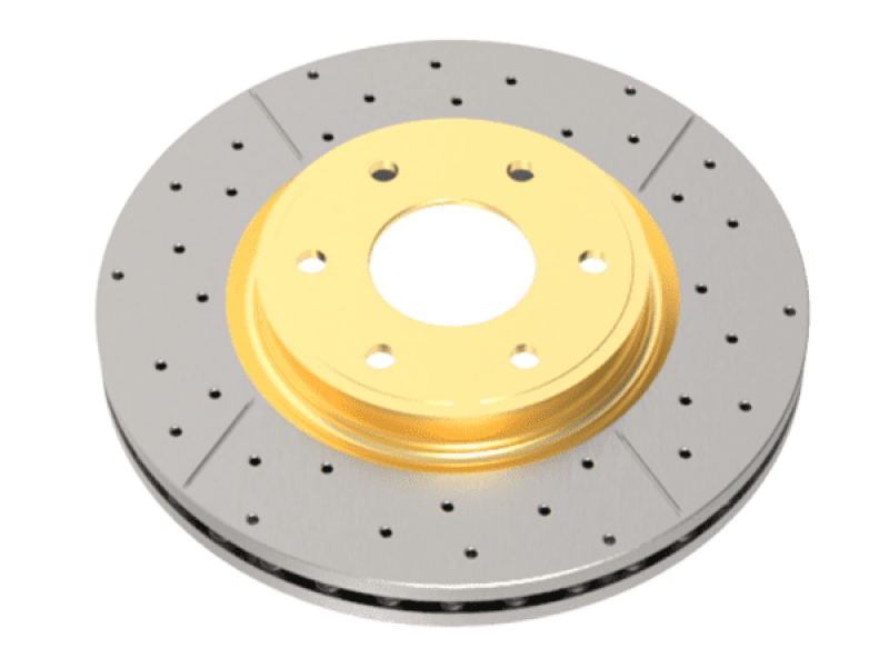 DBA 14-19 Audi A6 Front Street Drilled & Slotted Rotor