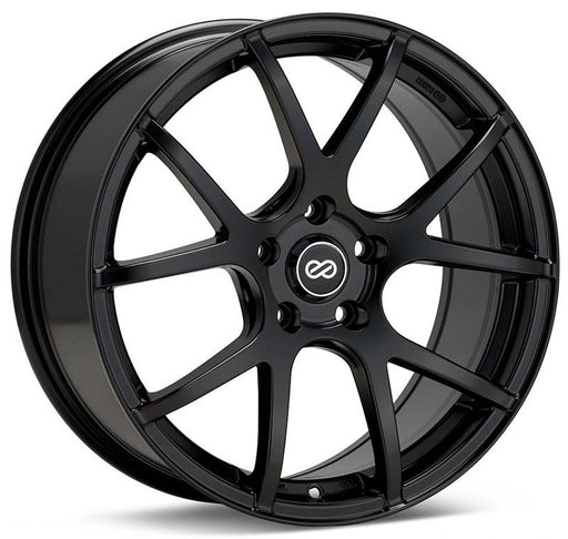 Enkei M52 16x7 38mm Offset 5x100 72.6mm Bore Matte Black Wheel