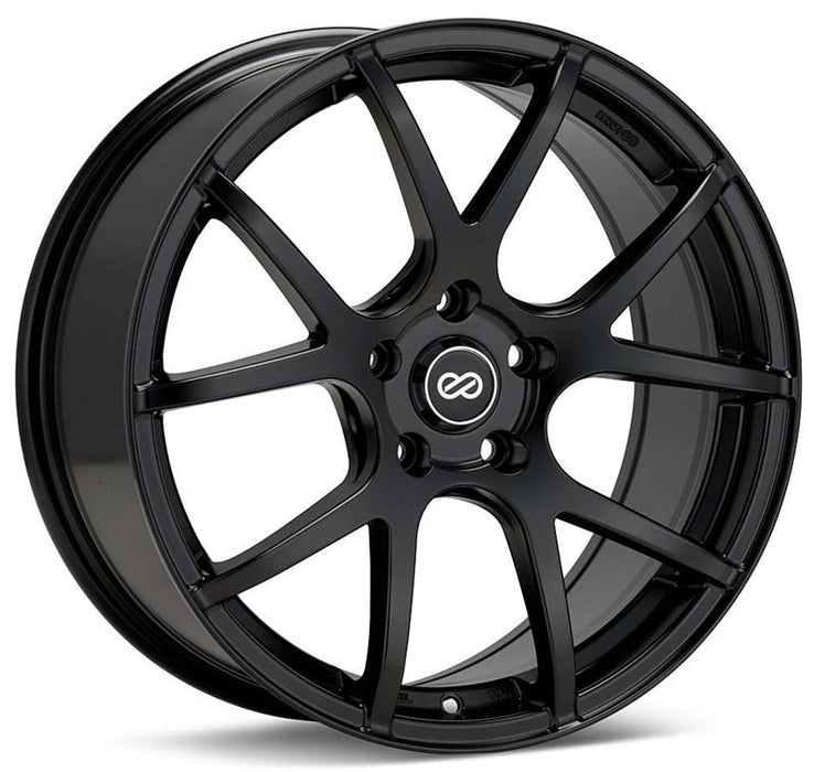 Enkei M52 18x8 45mm Offset 5x112 72.6mm Bore Matte Black Wheel