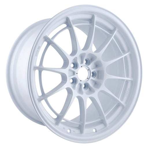 Enkei NT03+M 18x9.5 40mm Offset 5x114.3 72.6mm Bore Vanquish White Wheel