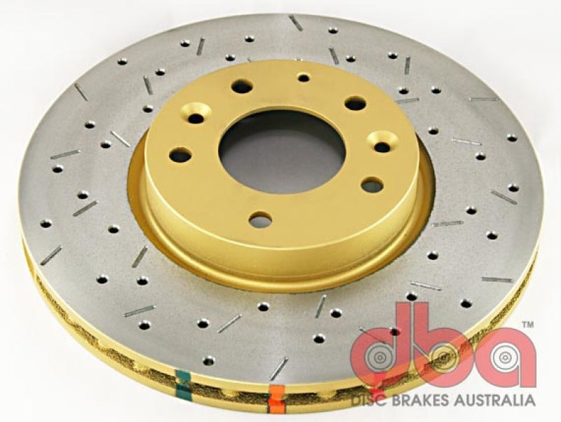 DBA 06-13 Mazda 6 (Excl Mazdaspeed6) Front 4000 Series Drilled & Slotted Rotor