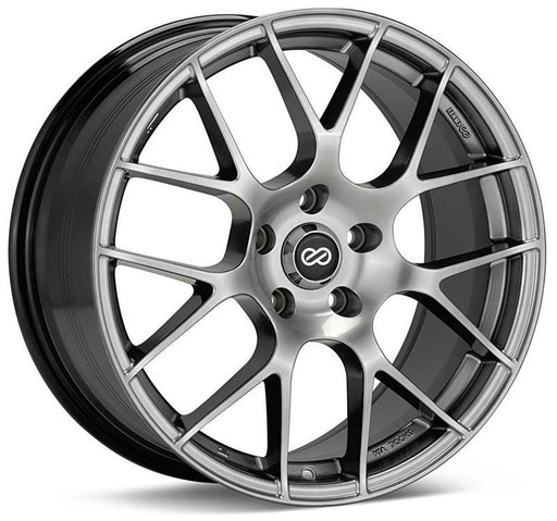 Enkei Raijin 19x8 32mm Offset 5x120 72.6mm Bore Hyper Silver Wheel