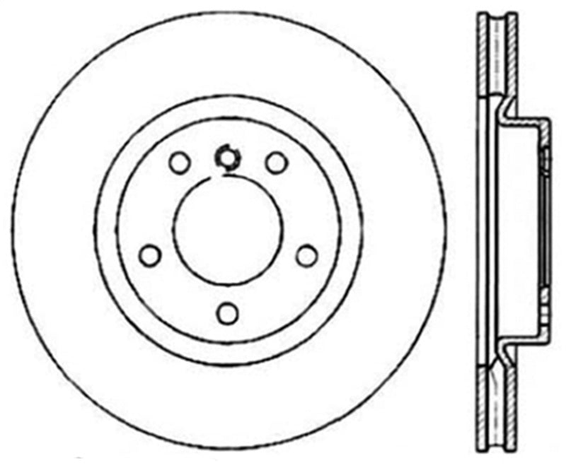 StopTech Slotted & Drilled Sport Brake Rotor