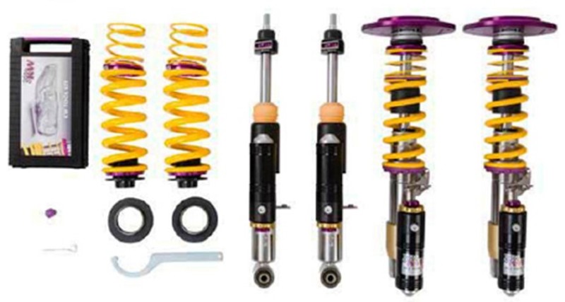 KW Porsche 911 GT3RS 991.2 Without OE NoseLift Clubsport Coilover Kit 3-Way