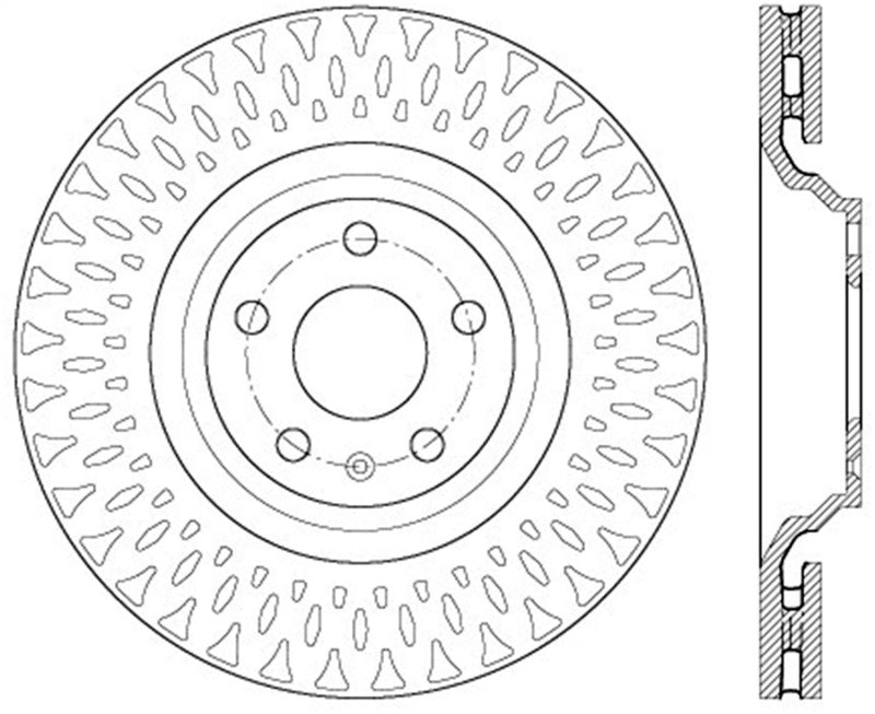 StopTech Slotted Sport Brake Rotor