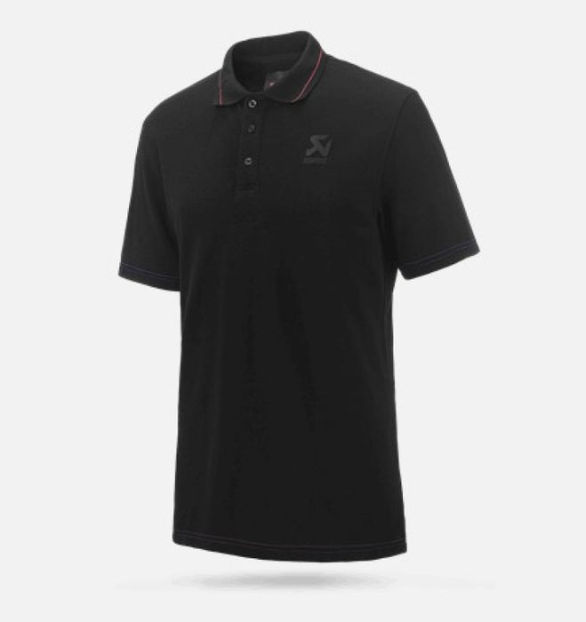 Akrapovic Corpo Polo Black Mens - XXXL