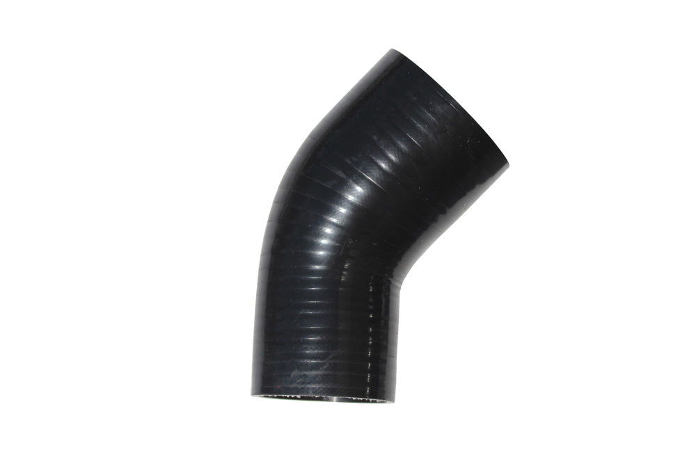 ISR - Silicone Coupler - 2.50 - 3.00" 45 Degree - Black