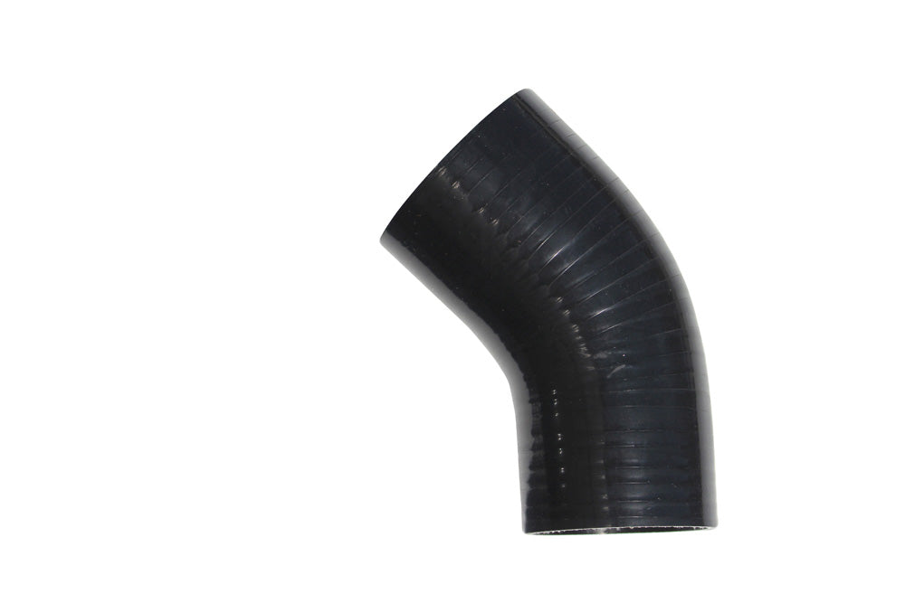 ISR - Silicone Coupler - 2.50 - 2.75" 45 Degree - Black