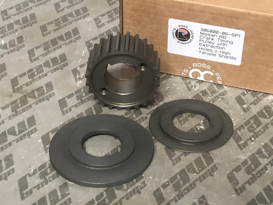 Ross Tuffbond Crankshaft Timing Gear with Shields for Nissan RB20 RB25 RB26 RB30